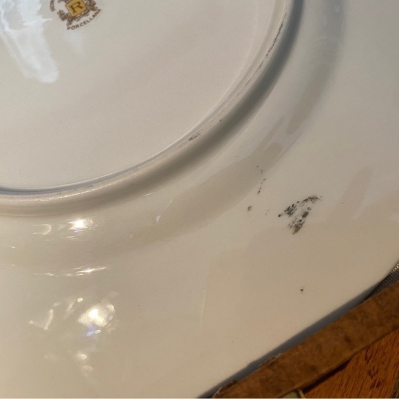 VTG. Dessert Plate and 6 Cake Forks In Original Box with Certificate - Italy - Picture 7 of 13